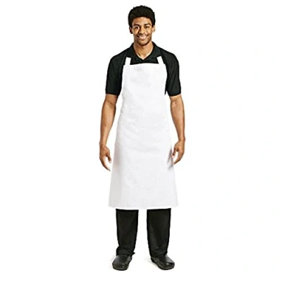 Abbildung von Whites Chefs, Kochschürze aus Polyester Baumwoll Mischgewebe, weiß, XL