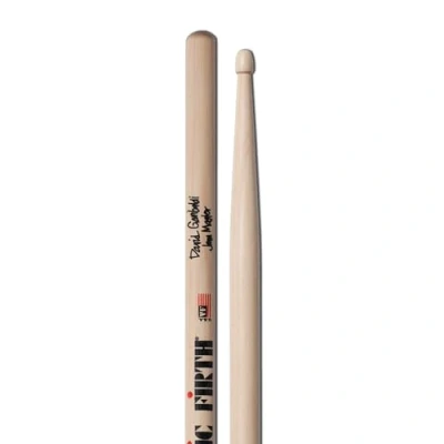 Abbildung von Vic Firth David Garibaldi Signature American Hickory Wood Tip Drumsticks