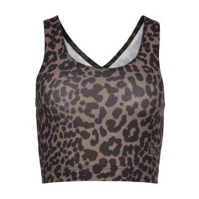 Abbildung von Lascana Active Top, Damen, Größe: 32/34, Nougat leo
