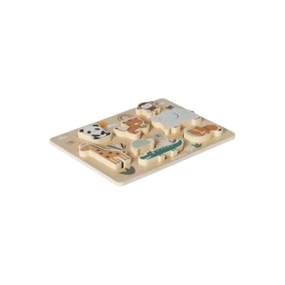 Abbildung von VERTBAUDET Puzzle Chunky Dschungel aus Holz FSC® Tansania TU