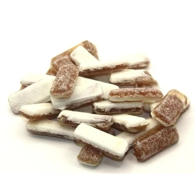 Abbildung von 500 g. Bremer Babbeler &quot;Honig Malz Pfefferminz&quot; die Jahrmarkt Süßigkeit von Jahrmarktbonbon
