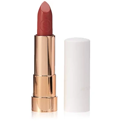Abbildung von essence, THIS IS ME. lipstick Lippenstift Nr. 02 happy nude matt vegan entspricht unserem CLEAN BEAUTY Standard ölfrei 35g, rose