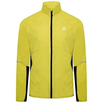 Abbildung von Dare 2b Ablaze II Leichte Herren Windshell Fahrradjacke mit wasserabweisendem Finish reflektierenden Druckdetails