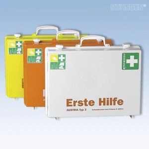 Abbildung von Söhngen Erste Hilfe Koffer MT CD weiß Füllung Österreich Norm