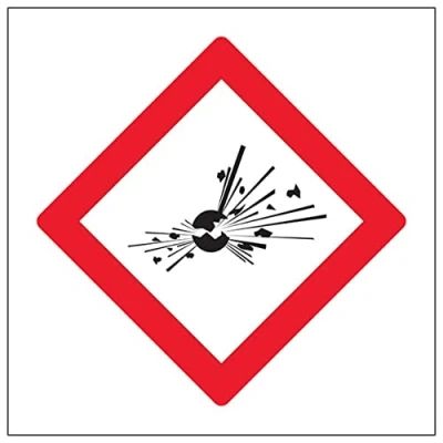 Abbildung von V Safety Explosive 300 x mm Magnetschild