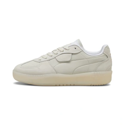 Abbildung von Puma Palermo Moda Elevated Sneakers Damen Schuhe Mit Plain Vapor Gray/Warm White Größe: 35.5
