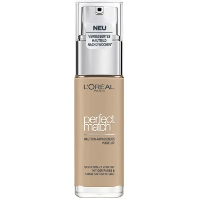 Abbildung von L&#039;Oréal Paris Perfect Match Makeup Foundation, Damen, Größe: 30 ml, 2n vanilla