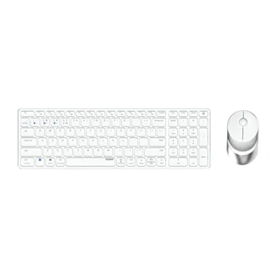 Abbildung von Rapoo 9750M Kabelloses Multi Mode Deskset, DE Layout, 2.4 GHz, 1300 DPI Tastatur und Maus Set