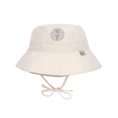 Abbildung von LÄSSIG Baby Kinder Fischerhut Sonnenhut Strandhut Kinderhut Atmungsaktiv Sonnenschutz UV Schutz 80/Sun Protection Fishing Hat offwhite, 3 6 Monate, 43/45