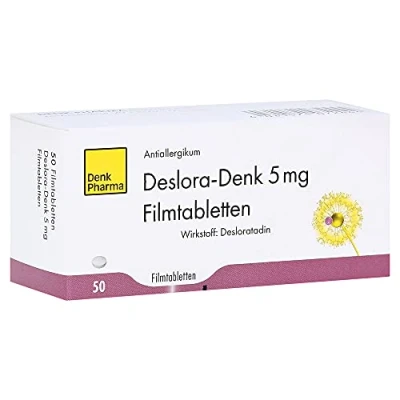 Abbildung von Deslora denk 5 mg Filmtabletten 50 St
