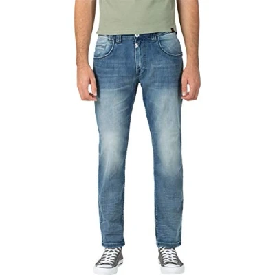 Abbildung von Timezone Gerrit Jeans Slim Fit, Herren, Größe: 38x34, Blau