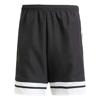 Abbildung von adidas Herren SQUADRA25 Downtime Woven Short, Black/White, L Long
