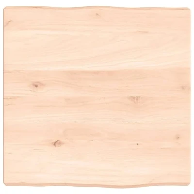 Abbildung von vidaXL Tischplatte 40x40x(2 4) cm Massivholz Unbehandelt Baumkante (1 St)