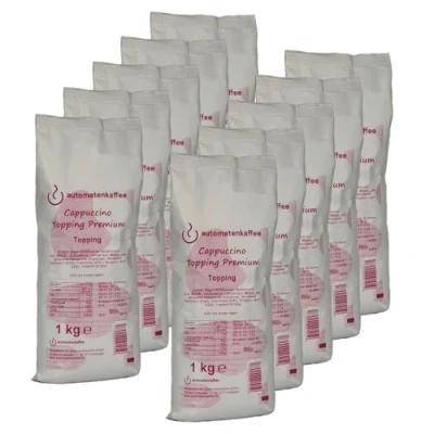 Abbildung von Cappuccino Topping Premium 70% Milchanteil Automatenfähiges Milchpulver 10 x 1000g