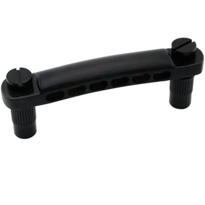 Abbildung von Musiclily Pro 52,5mm 12 saitige Tune O Matic Saitenhalter Stop Bar Tailpiece für Epiphone Les Paul SG Style E Gitarre, Schwarz