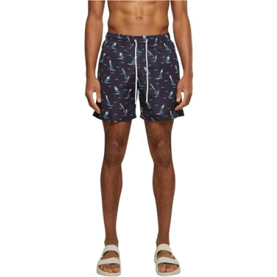 Abbildung von Urban Classics Pattern Badeshorts, Herren, Größe: XL, Surf aop
