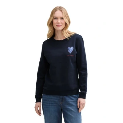 Abbildung von TOM Tailor Sweatshirt, Damen, Größe: Medium, Sky captain blue