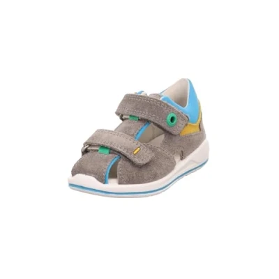 Abbildung von Superfit Boomerang Lauflernschuh für Kinder, Größe: 28, Grau/türkis Schuhe