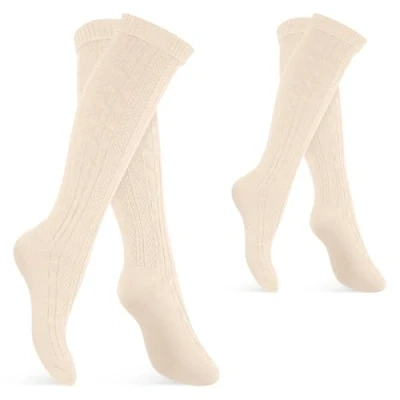 Abbildung von celodoro Trachtensocken Damen &amp; Herren Trachten Oktoberfest Wiesn Kniestrümpfe (2 Paar)