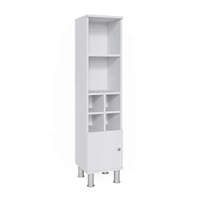 Abbildung von Vicco Midischrank Fynn, Weiß, 30 x 130.6 cm kleine Tür