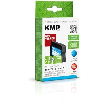 Abbildung von KMP Druckerpatrone H166CX cyan kompatibel zu HP 953XL (F6U16AE)