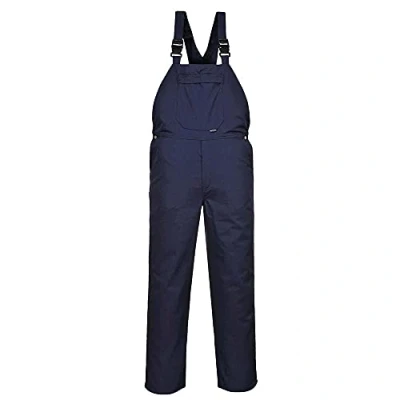 Abbildung von Portwest Latzhose Burnley, Größe: L, Farbe: Marine, C875NARL