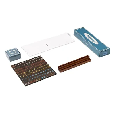 Abbildung von Navaris Spieler Rummy Spiel aus Holz für 2 bis 4 mit Beutel (1 tlg)