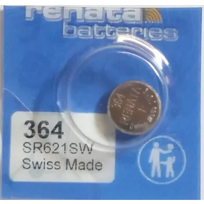 Abbildung von Renata/Swatch Group Batterie Knopfzelle Silberoxid 364 RENATA 1.55 V 20 mAh Blister (S) X 1