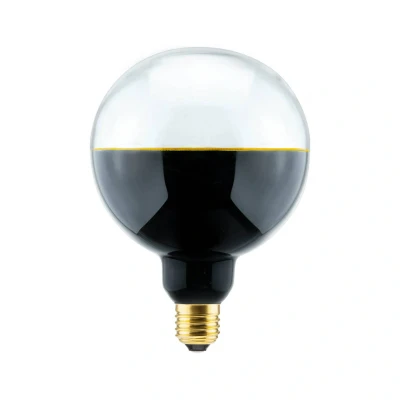 Abbildung von SEGULA LED Leuchtmittel Illusion Globe 127 2tones black clear, E27, 1 St., Extra Warmweiß, 2 farbiges Glas
