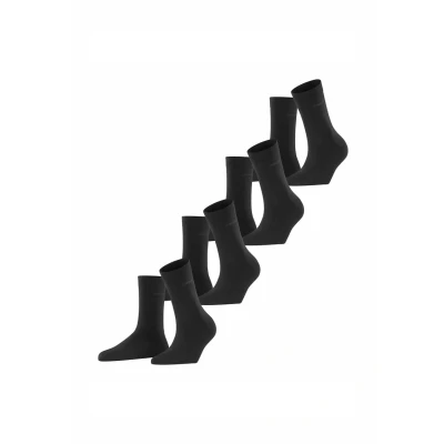 Abbildung von Esprit Solid 4PACK Socken black, Damen, Größe: 36 41, Black