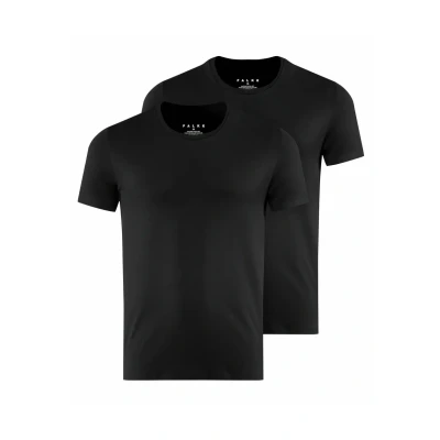 Abbildung von Falke Daily Comfort SOFT Cotton Unterhemd/shirt black, Herren, Größe: Small, Black