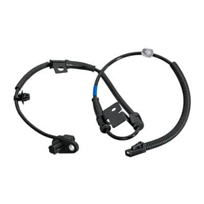 Abbildung von HELLA 6PU 358 251 061 ABS Sensor Vorderachse mit Befestigungsclips am Kabel Hallsensor 2 polig 953mm HYUNDAI: i30 I Schrägheck, Kombi