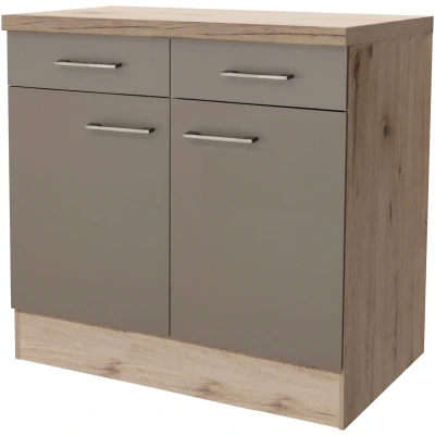 Abbildung von Flex Well Unterschrank &quot;Riva&quot;, (B x H T) 80 86 60 cm, für viel Stauraum