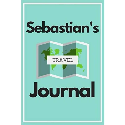 Abbildung von Sebastian&#039;s Travel Journal: Personalized lined journal, notebook or diary. 6&quot;x9&quot; Softcover 110 pages Great Gift!