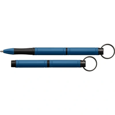 Abbildung von Fisher Space Blue Backpacker Keyring Pen