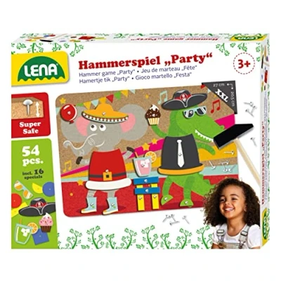 Abbildung von Lena® Spiel, Kinderspiel Hammerspiel Party
