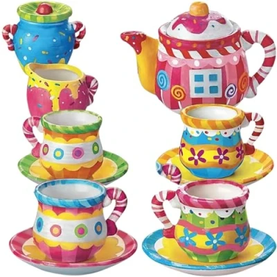 Abbildung von 4M Tea Set Painting Kit