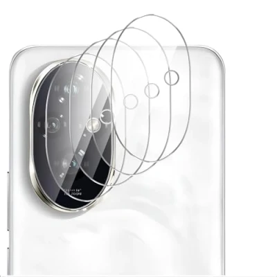 Abbildung von GIOPUEY [Ultra dünn 4 Stück Kameraschutz Kompatibel mit Honor 200, HD Kamera Glas Schutzfolie [Kratzfest] Camera Protector für 200