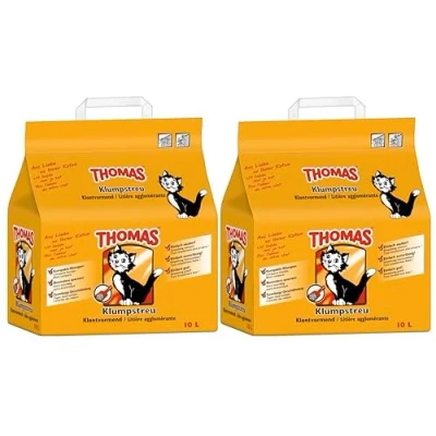 Abbildung von Thomas Klumpstreu geruchsbindendes Katzenstreu (20l)