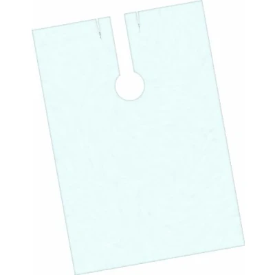 Abbildung von Fripac Medis Einmal Frisierumhänge zum Binden, Beutel mit 100 Stück, 140 x cm, glatt, transparent
