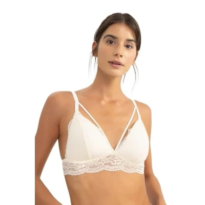 Abbildung von DeFacto Damen BHS mit Bügel für Halt Push up BH ohne Bügel.