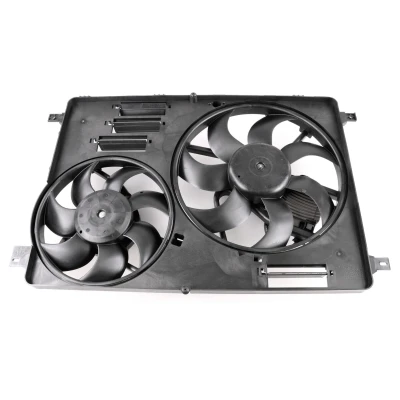 Abbildung von VEMO V48 01 0006 Lüfter 294/388 mmmm 13,6V 44/587W mit Tragrahmen VOLVO: XC60 I, S60 II