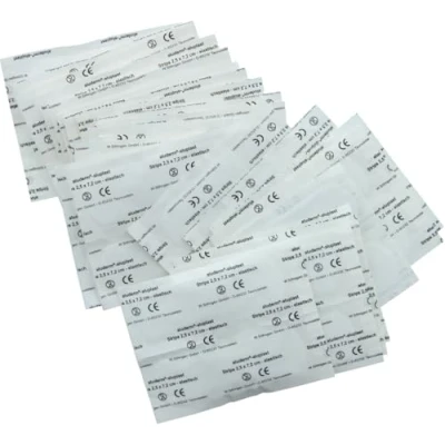 Abbildung von Söhngen Wundpflaster aluderm aluplast elastisch Strips 2,5x7,2cm VE=50 Stück