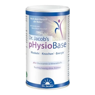 Abbildung von Dr. Jacob&#039;s pHysioBase Basen Citrat Basenpulver + Glucosamin