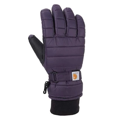 Abbildung von Carhartt Damen Quilts Handschuhe für kaltes Wetter, Nachtschatten (Nightshade), Medium