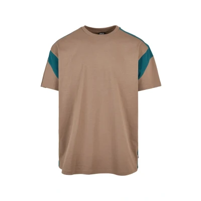 Abbildung von Urban Classics Active Tshirt print, Herren, Größe: Small, Darkkhaki teal