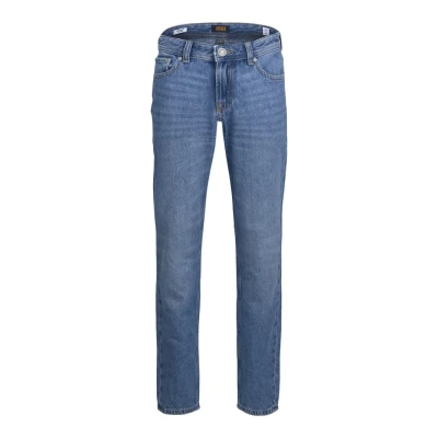 Abbildung von Jack &amp; Jones Junior Clark Jeans Straight Leg für Kinder, Größe: 140, Blue denim