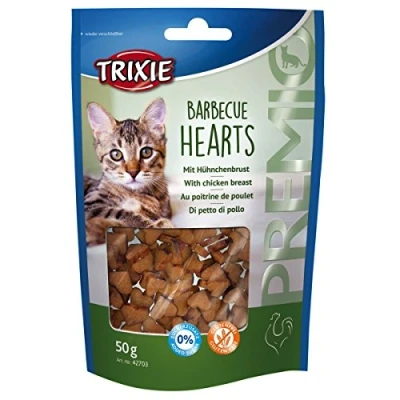 Abbildung von Trixie Premio Barbecue Herzen Katzensnack 50 g...