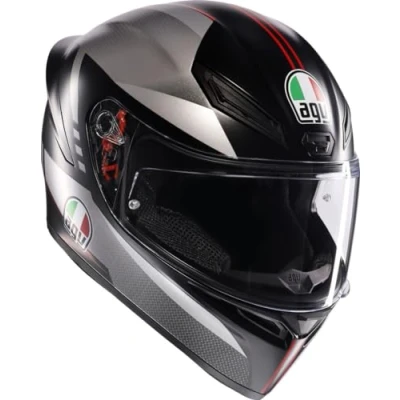 Abbildung von AGV K1 S Motorradhelm Lap matt schwarz rot