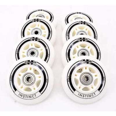 Abbildung von 8er Set Hyper Instinct 82m,m/82a mit Abec 9 Kugellager Inline Rollen Skates